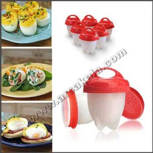پکیج 6 عددی قالب سیلیکونی تخم مرغ پز