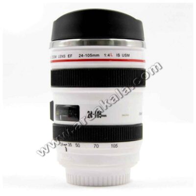 لیوان طرح لنز دوربین