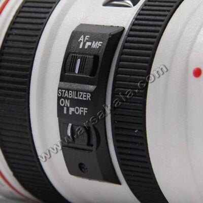 لیوان طرح لنز دوربین