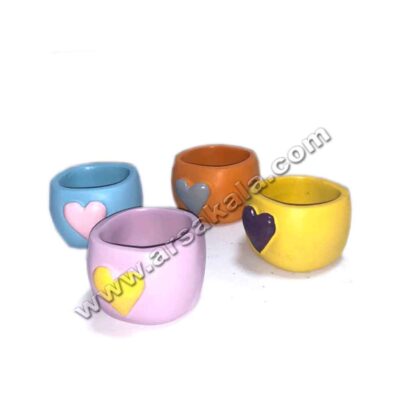 گلدان کوچک قلبی