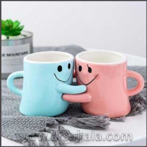 ماگ سرامیکی دوتایی Hug Me