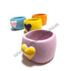 گلدان کوچک قلبی