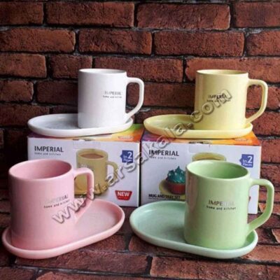 ماگ زیر لیوانی دار