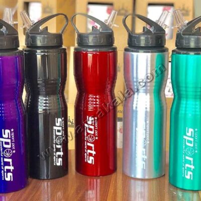 قمقمه اسپرت فلزی نی دار قمقمه اسپرت فلزی نی دار