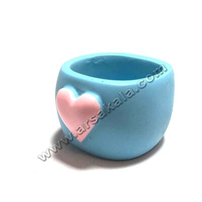 گلدان کوچک قلبی