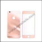 گلس فلزی آیفون iphone 6 رزگلد