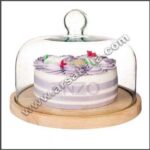 ظرف کیک خوری زیره چوبی طرح ENZO