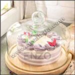 ظرف کیک خوری زیره چوبی طرح ENZO