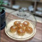 ظرف کیک خوری زیره چوبی طرح ENZO