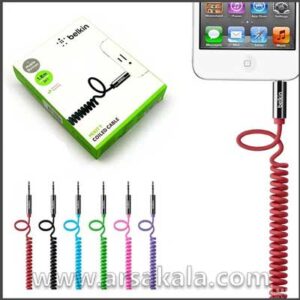 کابل صدا فنری 1.8 متر Belkin