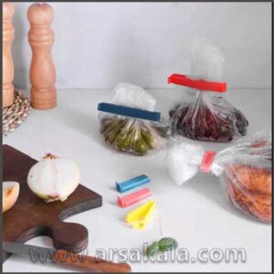 گیره کیسه زیپ پک 6 عددی