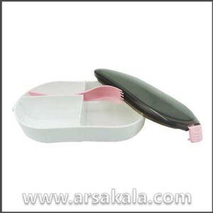 ظرف غذای 3 قسمته Ev Style