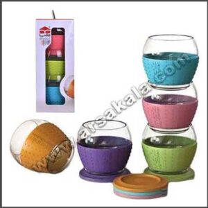 لیوان کاوردار 3 عددی مانیا Mania