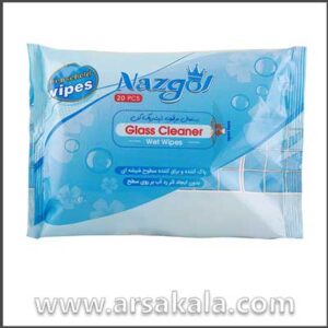 دستمال مرطوب شیشه پاک کن
