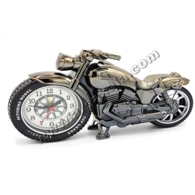 ساعت رومیزی طرح موتورسیکلت