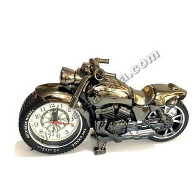 ساعت رومیزی طرح موتورسیکلت
