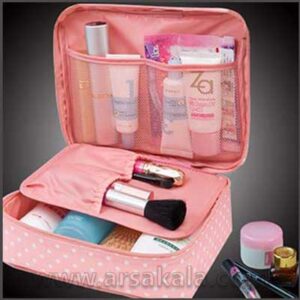کیف لوازم آرایش پارچه ای
