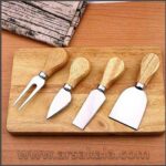 ست کارد صبحانه خوری دسته چوبی