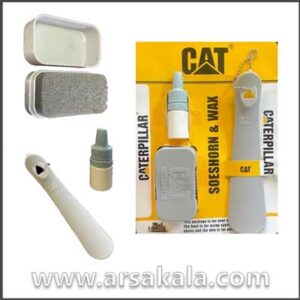 پکیج واکس و پاشنه کش کفش CAT