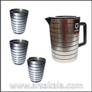 پارچ و لیوان 3 عددی تایلندی بازن