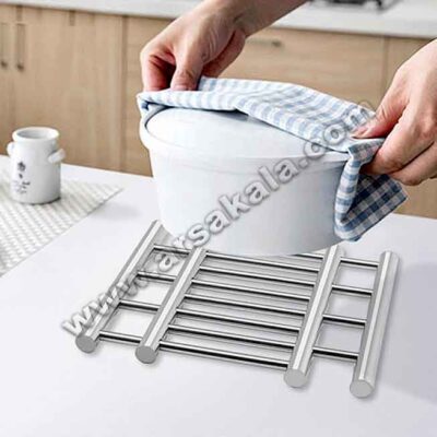 زیر قابلمه ای استیل کشویی زیر قابلمه ای استیل کشویی