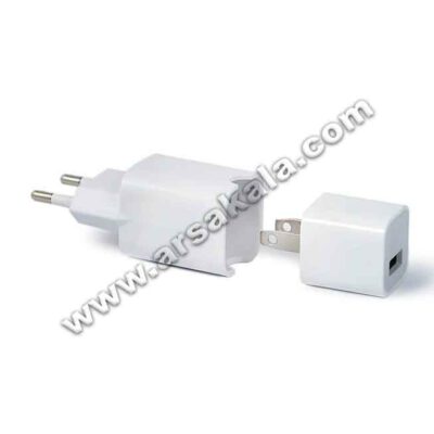 تبدیل دوشاخه برق شارژر آیفون اپل