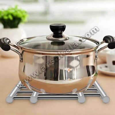 زیر قابلمه ای استیل کشویی