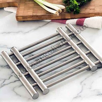 زیر قابلمه ای استیل کشویی