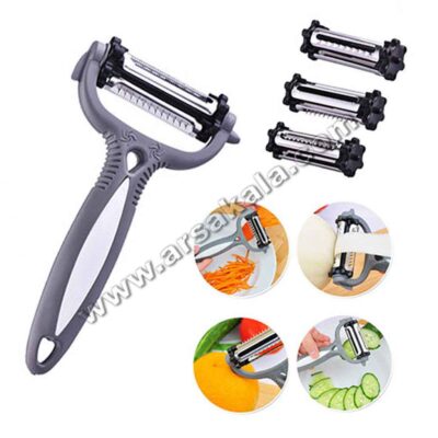 پوست کن سه حالته چرخشی