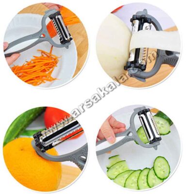 پوست کن سه حالته چرخشی