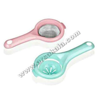 صافی چای و زرده گیر تخم مرغ