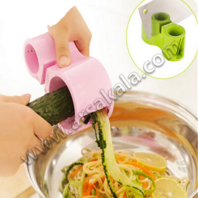 دستگاه خرد کن رشته ای دو قلو میوه وسبزیجات Spiral cutter