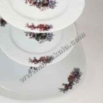 ظرف شیرینی خوری سه طبقه چینی