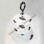 ظرف شیرینی خوری سه طبقه چینی