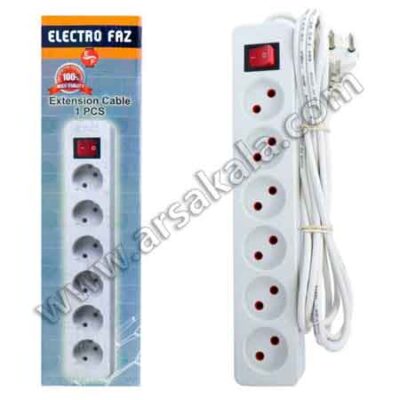 چند راهی 6 خانه الکترو فاز