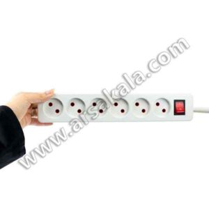 چند راهی 6 خانه الکترو فاز