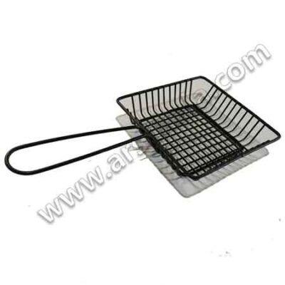 توری فلزی دسته دار مخصوص سرخ کردنی