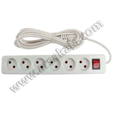 چند راهی 6 خانه الکترو فاز