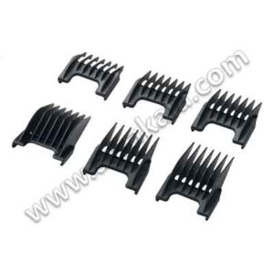 ست 6 تایی شانه سری ماشین اصلاح به همراه روغن