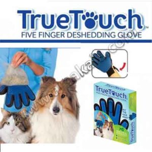 دستکش سیلیکونی مو جمع کن و ماساژور سگ و گربه
