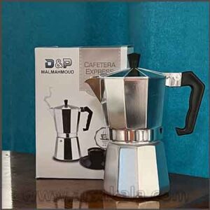 قهوه جوش و اسپرسو ساز 6 کاپ D&P