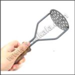 پوره کن سیب زمینی دسته چوبی