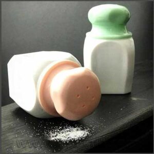 ست نمک پاش دو تایی طرح ترک