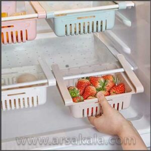 شلف کشویی داخل یخچال