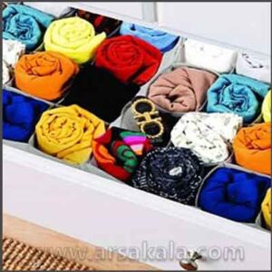 ارگانایزر پارچه ای کشو 16 خانه My Home