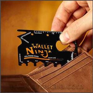 ابزار 18 کاره کارتی NINJA WALLET