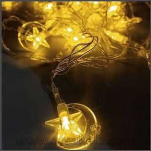 ریسه LED طرح ماه و ستاره