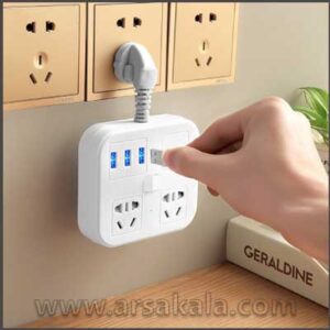 چند راهی برق و USB