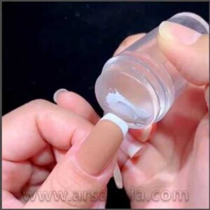 مهر ناخن ژله ای