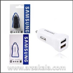 شارژر فندکی 2 پورت SUMSUNG